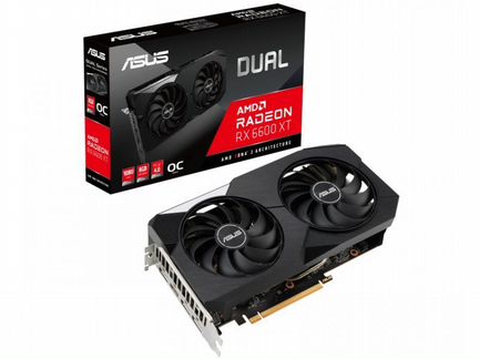 RX 6600 XT Asus dual 8 GB radeon