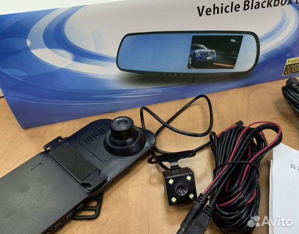 Зеркало с видеорегистратором и камерой proplis