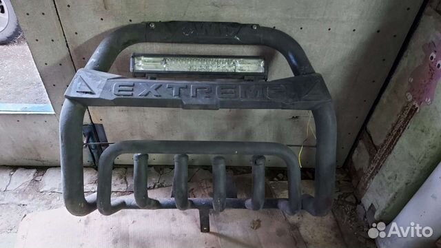 Кенгурятник на chevrolet ниву