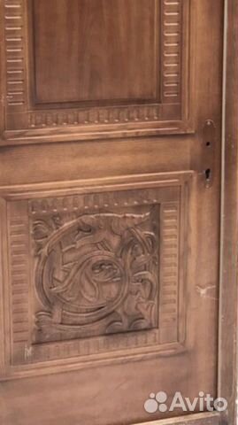 Входная дверь,дубовая