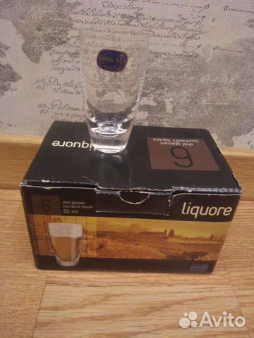 Новый Рюмки bohemia crystal