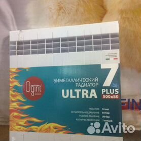 Биметаллический радиатор новый Ohint Ultra Plus 7