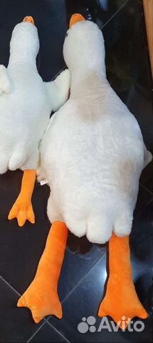 Мягкая игрушка гусь обнимусь 1м80см