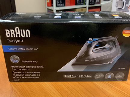 Утюг Braun TexStyle 9 si9188ebk