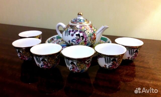 Набор тарелок 15шт Старый Китай