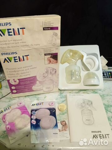 Молокоотсос avent ручной