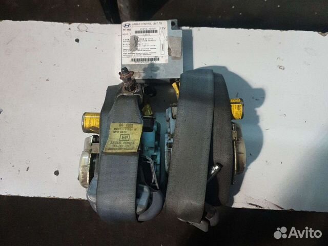 Ремень безопасности с блоком хендай гетц