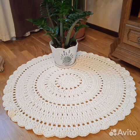 Коврик ручной работы