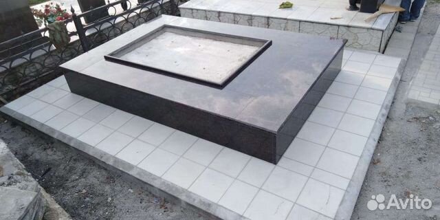 Работы на кладбище