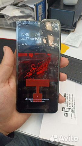 Дисплей для Samsung A51 + тач + рамка