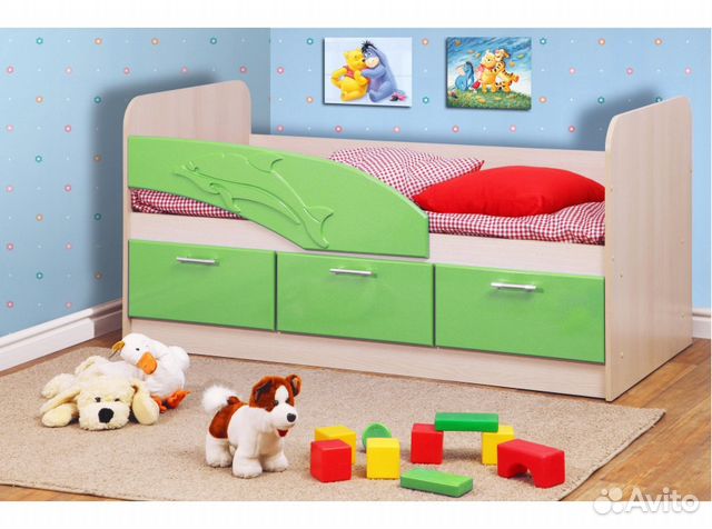 Детская кровать Дельфин