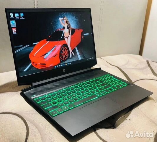 Мощный Hp 144гц, Ryzen 5-4600H / GTX 1650 4Gb