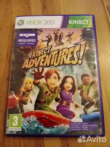 Kinect Adventures xbox 360 лицензия