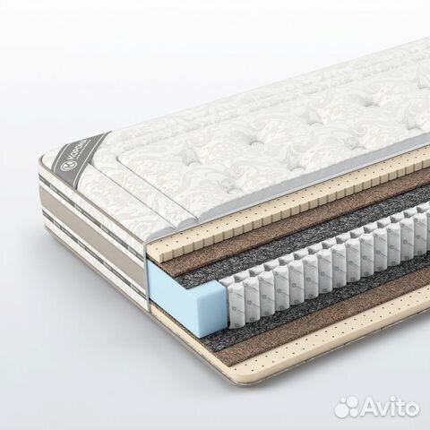 Матрас с латексом и кокосом Platinum «Cocos-Latex»