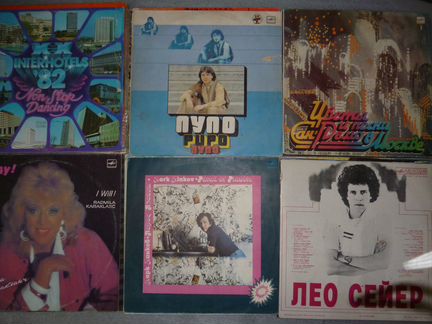 Виниловые пластинки (много разных)