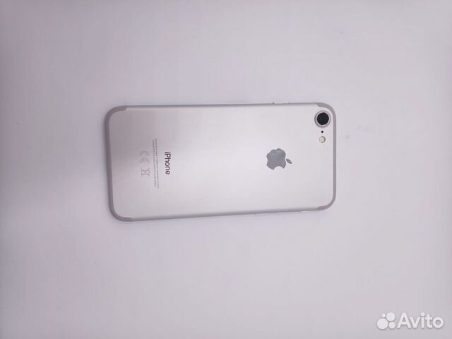 Корпус iPhone 7 серебристый оригинал снятый с разб
