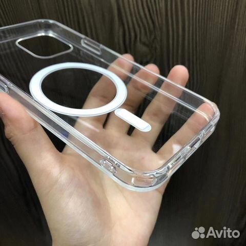 Чехол на iPhone 14 серии MagSafe Clear Case)