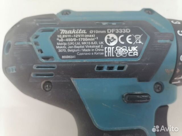 Шуруповерт Makita DF333D (Бв)