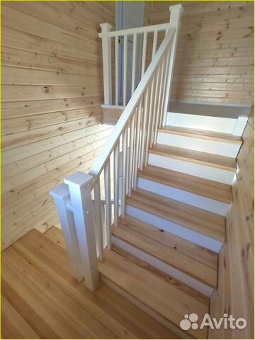 Лестница деревянная на заказ / Лестницы