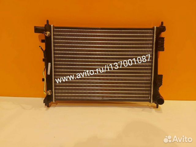Радиатор на hyundai solaris