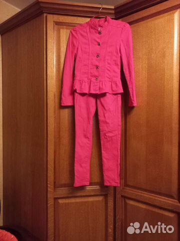 Джинсовый костюм Gloria Jean's 140см