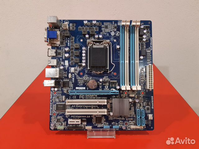 Материнская плата 1155 Gigabyte GA-H61M-D2H