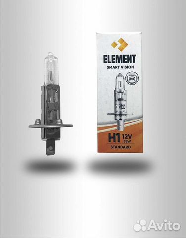 Aвтолампа element h1 12v 55w p14.5s