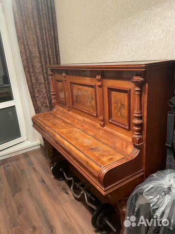 Старинное немецкое пианино Trautwein Berlin