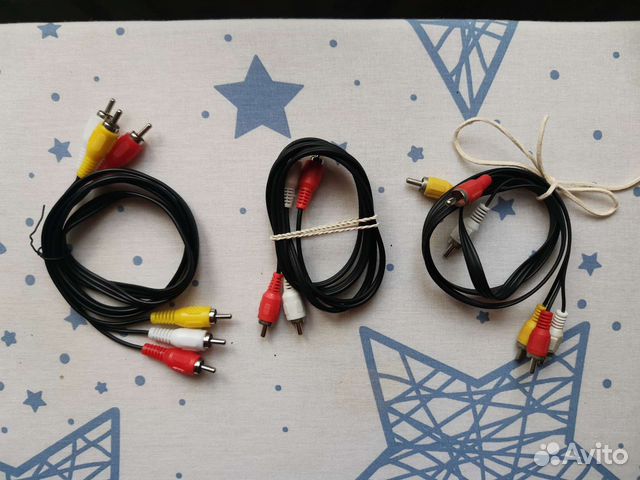Провода тюльпаны для видео приставок