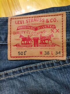 Новые джинсы мужские Levi's original fit Straight