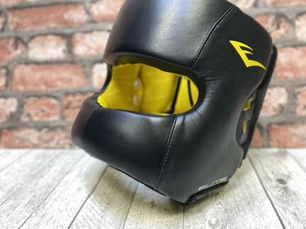Шлем с защитой носа Everlast Elite PU черн