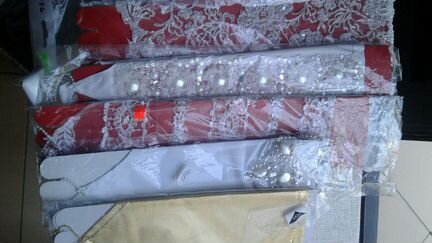 Митенки, перчатки свадебные, вечерние