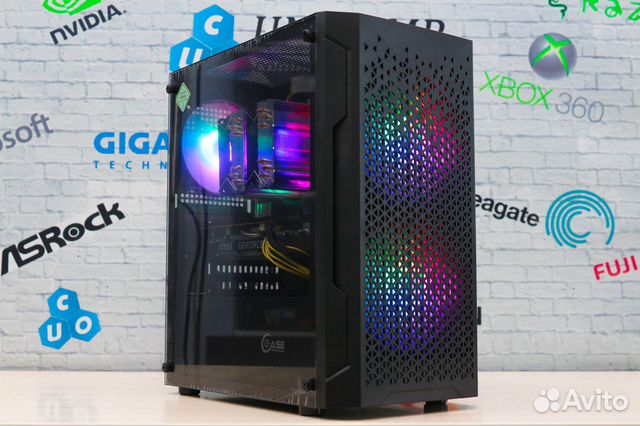 Игровой пк AMD Ryzen 5 3600 + MSI RTX 2060 Super