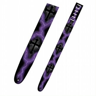 Кожаный ремень для гитары perri'S P25AB-401