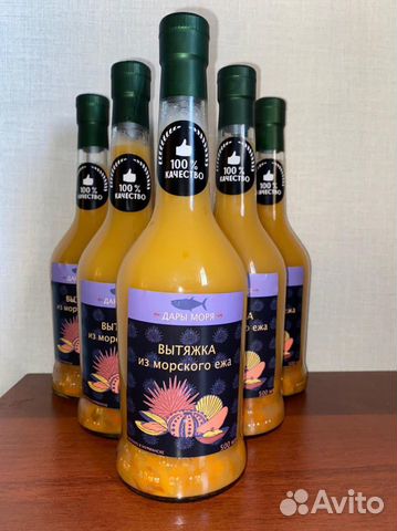 Продукт на икре морского ежа