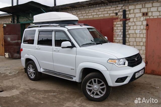 Автобокс (багажник) на УАЗ патриот