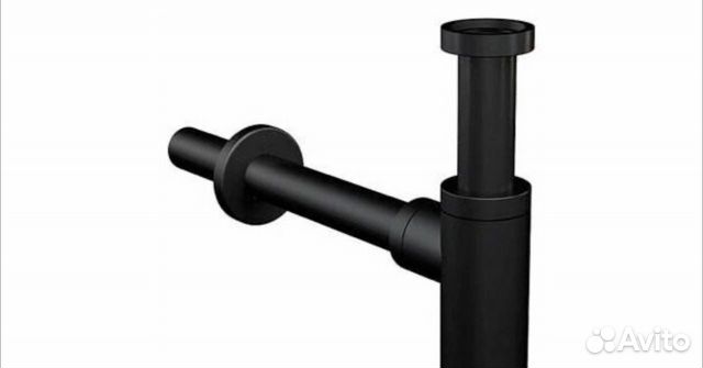 Сифон для раковины черный матовый купить в Казани | Товары для дома и ...