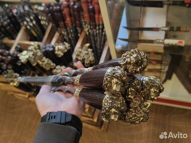 Шампура 3мм литьё Лев большие