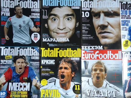 Журналы Total Football и Euro Football