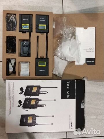 Saramonic uwmic9 tx9+tx9+rx9 петличная радиосистем