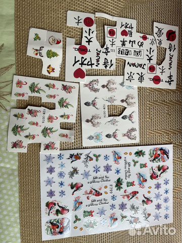 Наклейки для ногтей