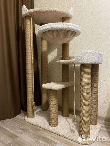 Когтеточка, домик, комплекс для кошек
