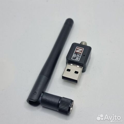USB Wifi адаптер 900 Мбит/с 2,4 ghz антенна
