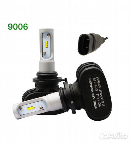 Лампы-LED S1 Headlight HB4 9006 25W 4000LM 6500K