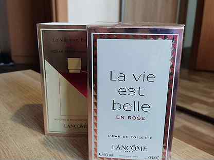 lancôme la vie est belle en rose 50ml