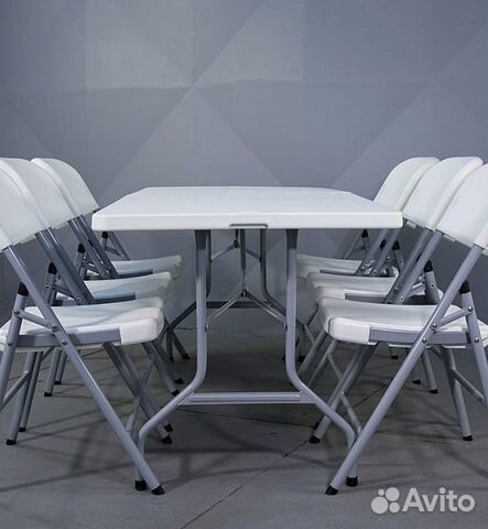 Аренда столов и стульев (комплект)
