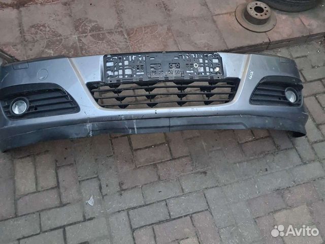 Опель астра н передний бампер