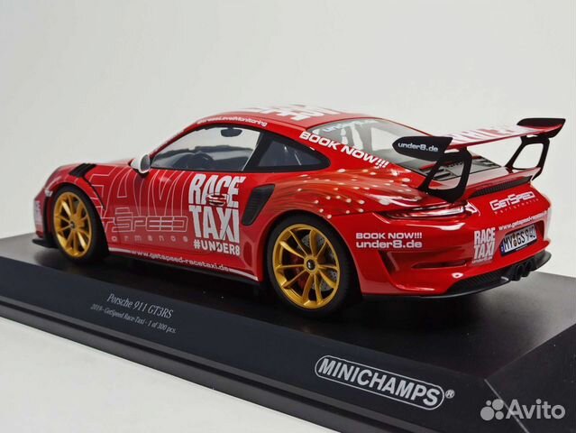 Porsche 911 (991.2) GT3RS Race Taxi-2019 1:18