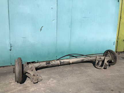 Балка задняя vw polo sedan