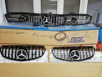 Решётка радиатора GT style для Mercedes E 212 213